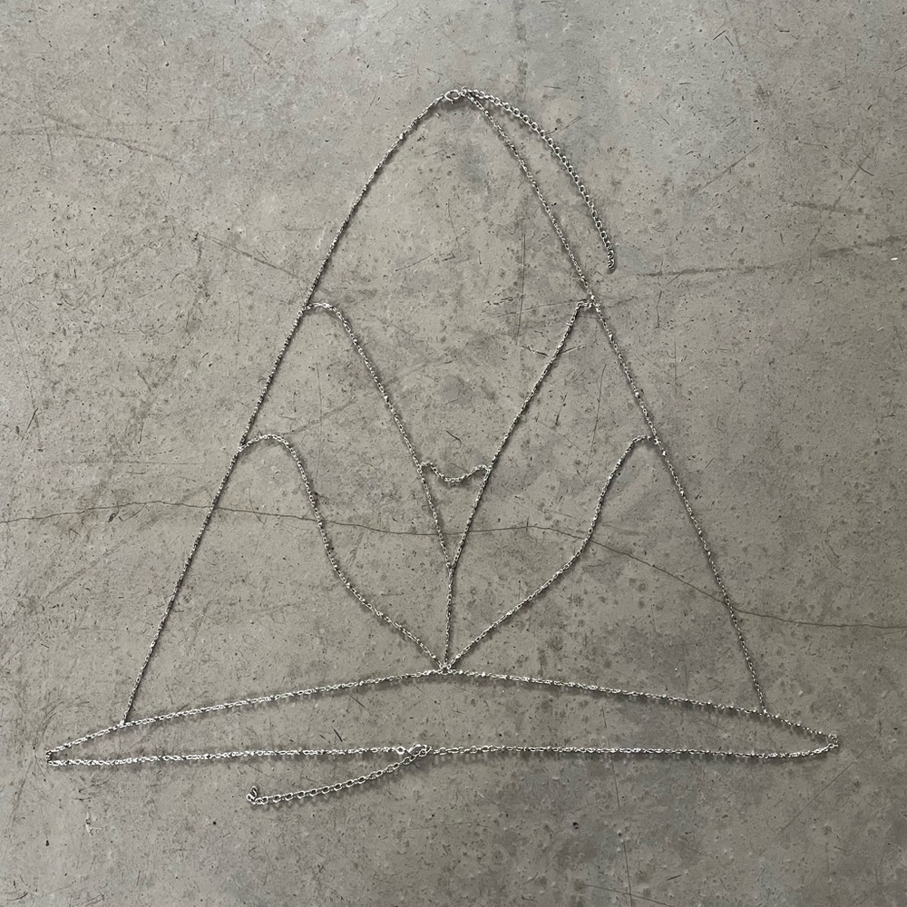 LILI CLASPE Silver Body Chain